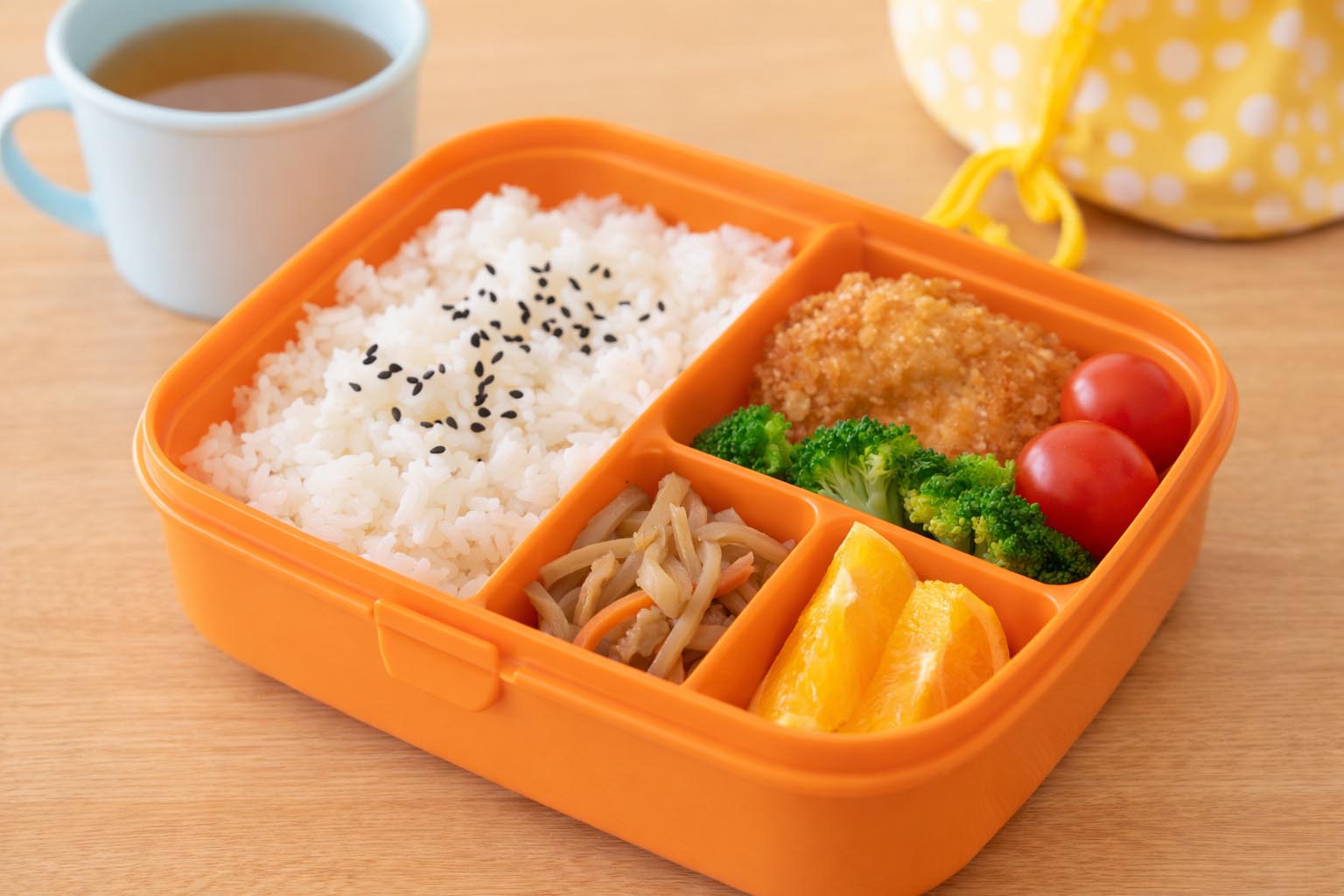 栄養バランスのよい給食の一例