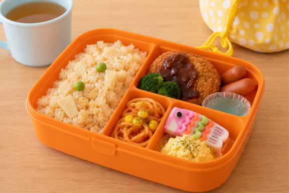 栄養バランスのよい給食の一例